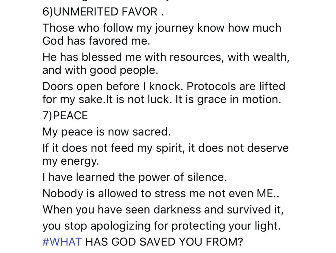 Anger, Pain, Sexu@l immortality - Actress Tonto Dikeh reveals 7 things the Holy Spirit has healed her from